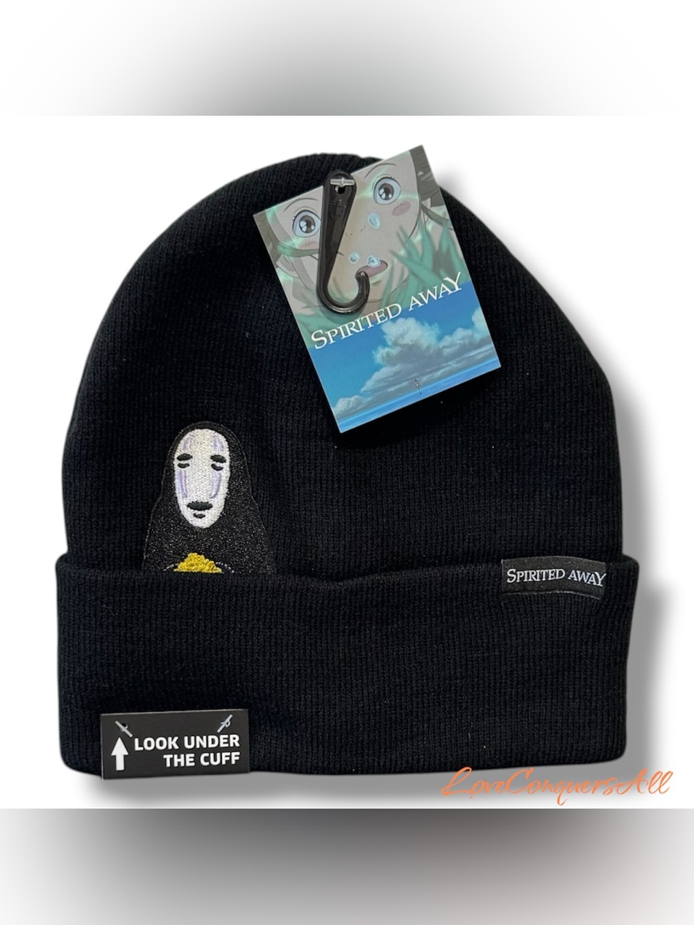Studio Ghibli Spirited Away No-Face Peeking Beanie